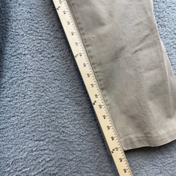 Vintage 70's Pentimento Brittania Denim khaki High Waist Womens Size 11 - Picture 9 of 11